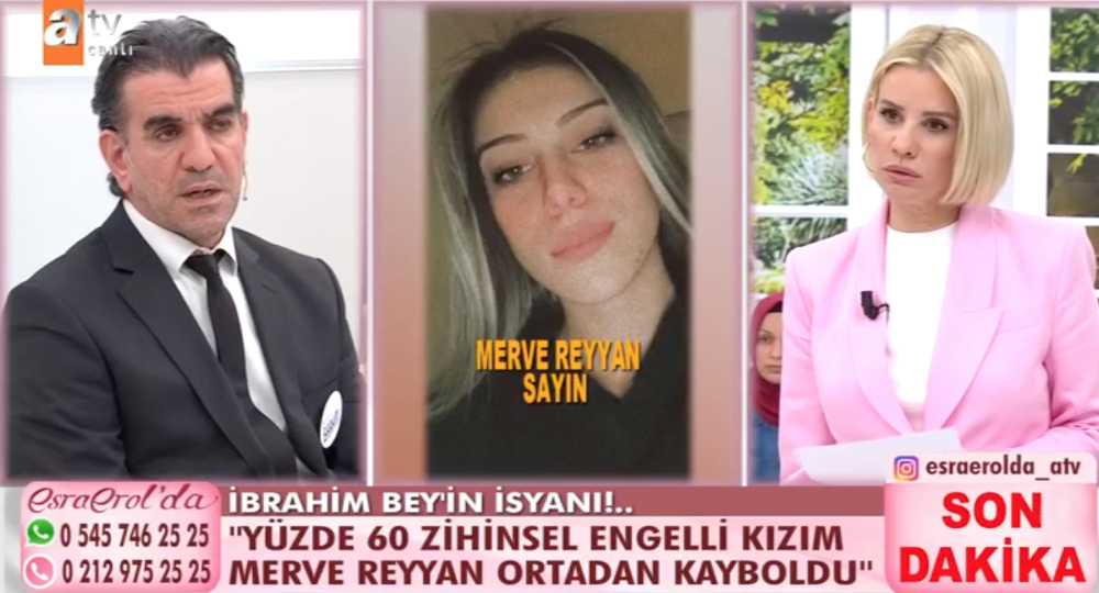 esra erol da merve reyyan sayin kimdir merve reyyan sayin olayi nedir ibrahim sayin kimdir